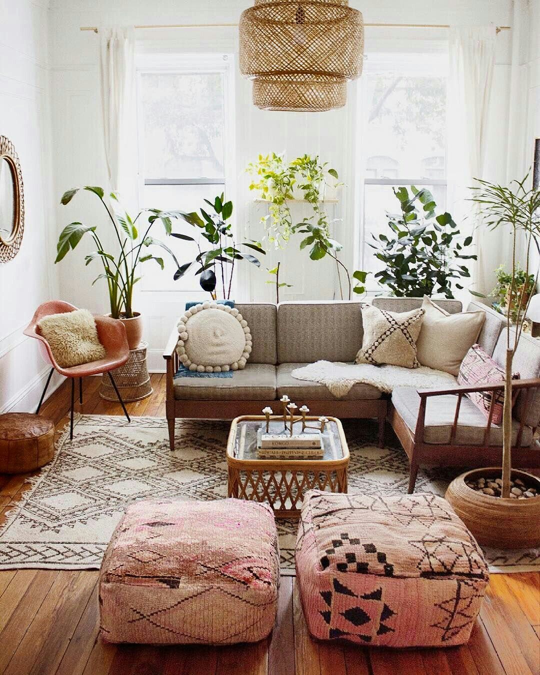 30 Boho Living Room Aesthetic Bench Ideas