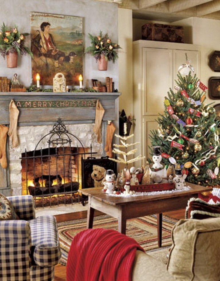 30 Christmas Decor Ideas for Living Room