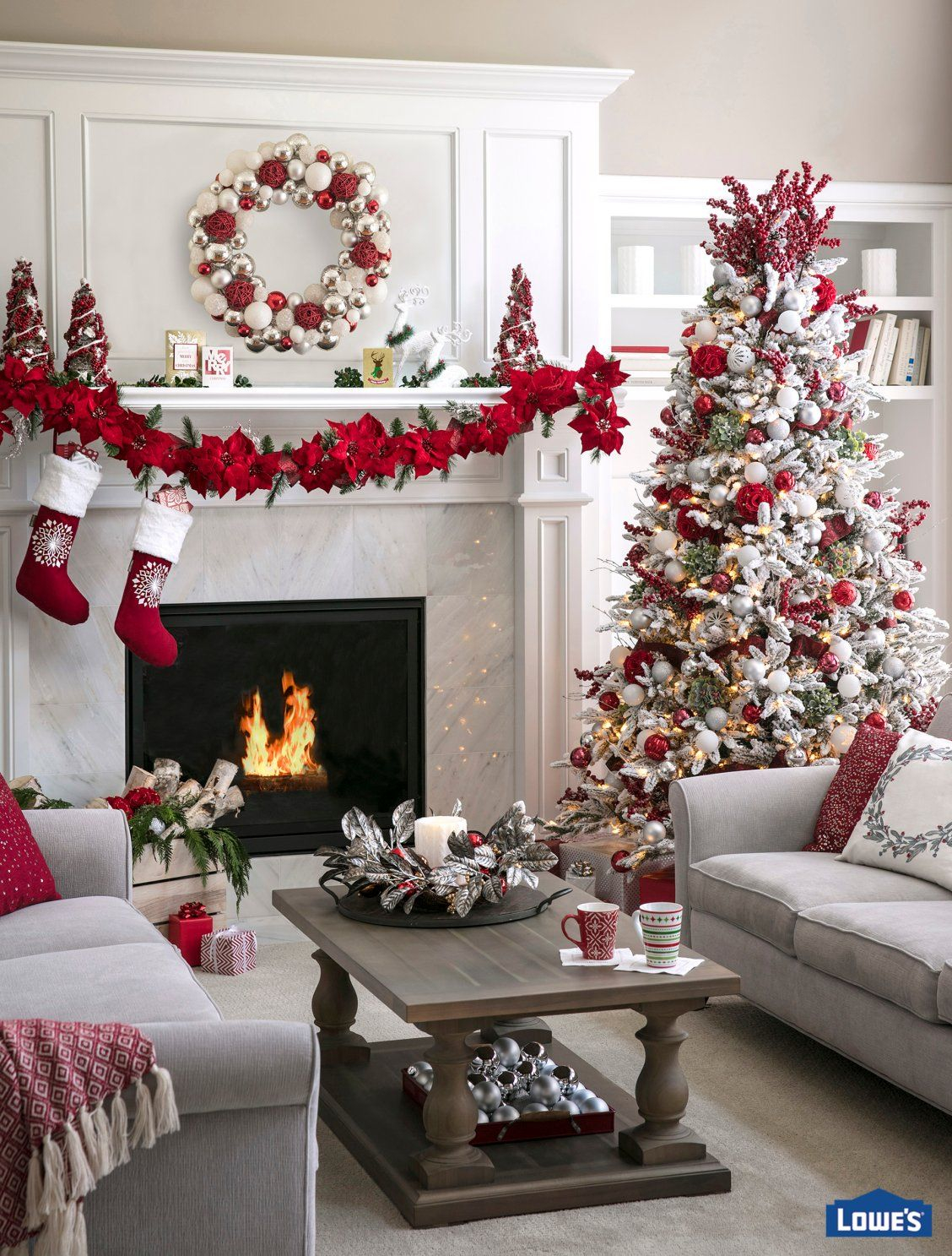 30 Christmas Decor Ideas for Living Room