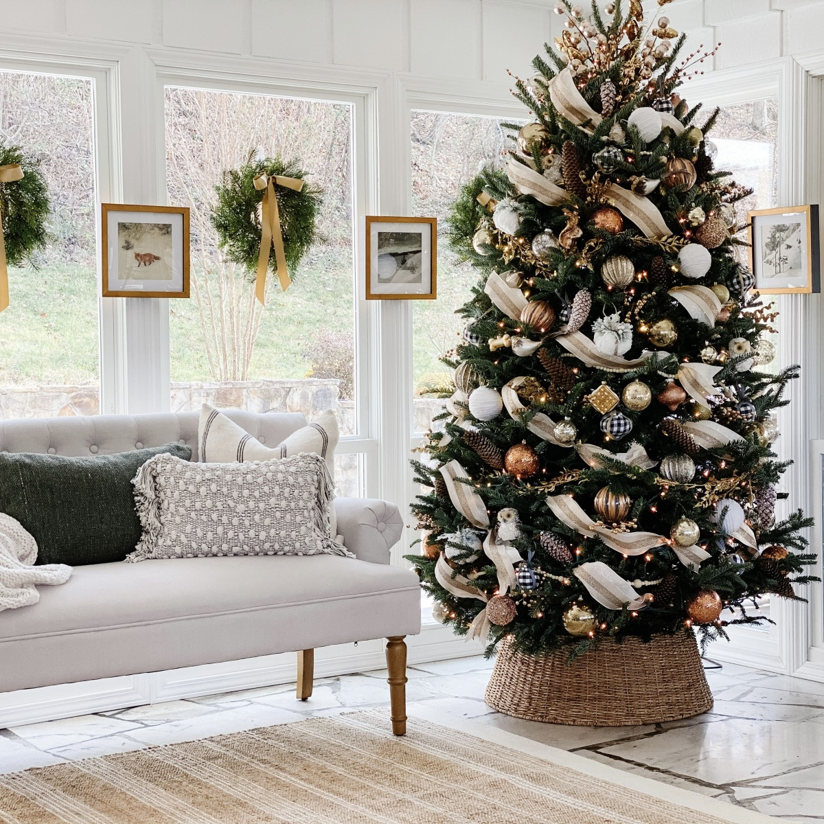 30 Elegant Christmas Tree Decorating Ideas