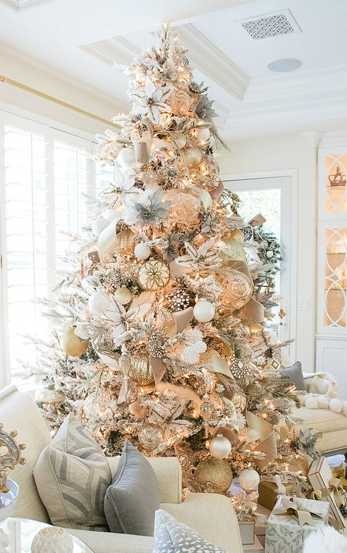 30 Elegant Christmas Tree Decorating Ideas