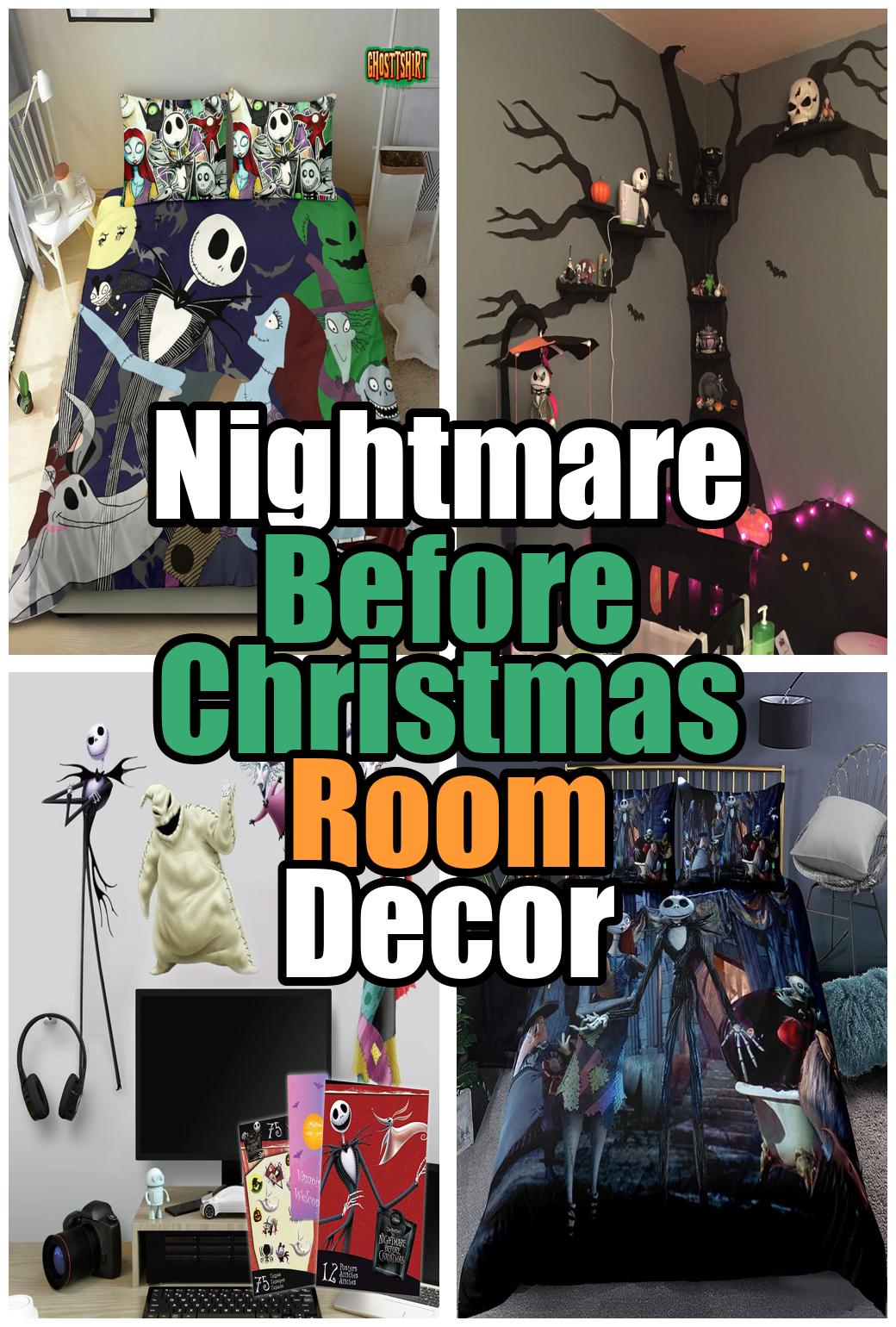 Nightmare Before Christmas Room Decor