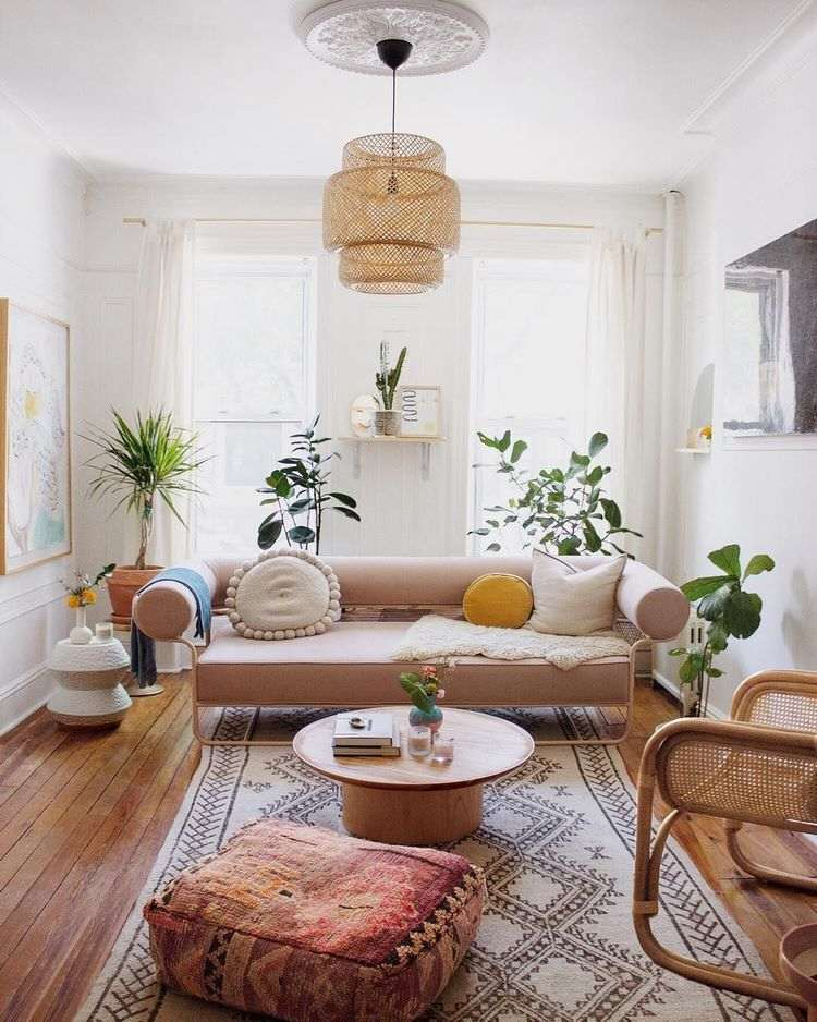 Boho Living Room Aesthetic Kit Ideas