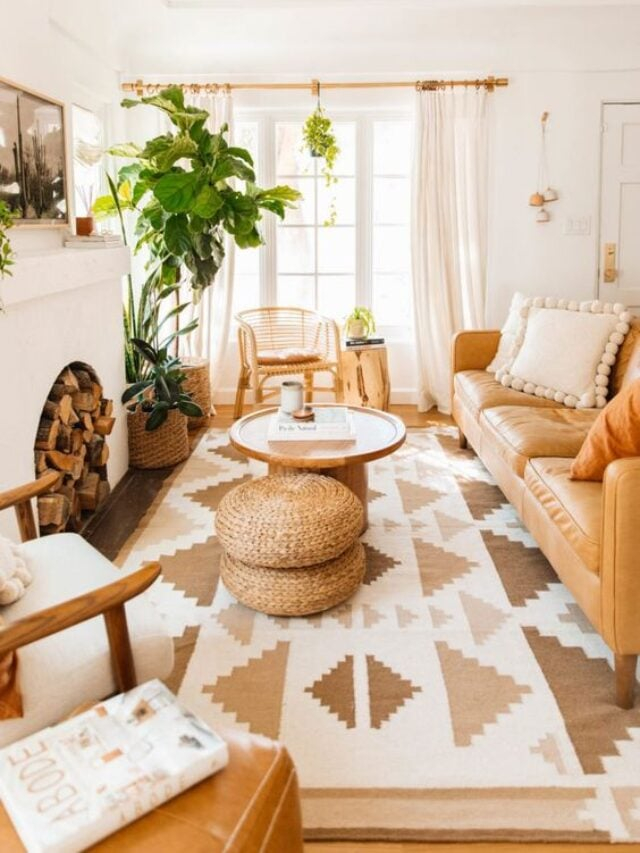 Boho Living Room Aesthetic Kit Ideas