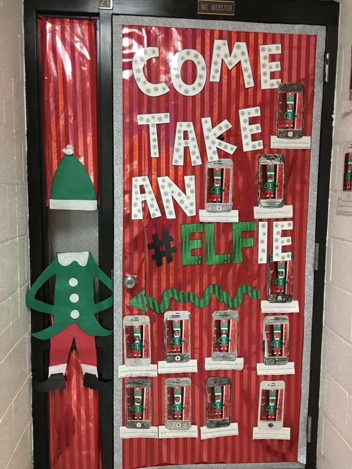 Christmas Door Decorations To Welcome The Holidays