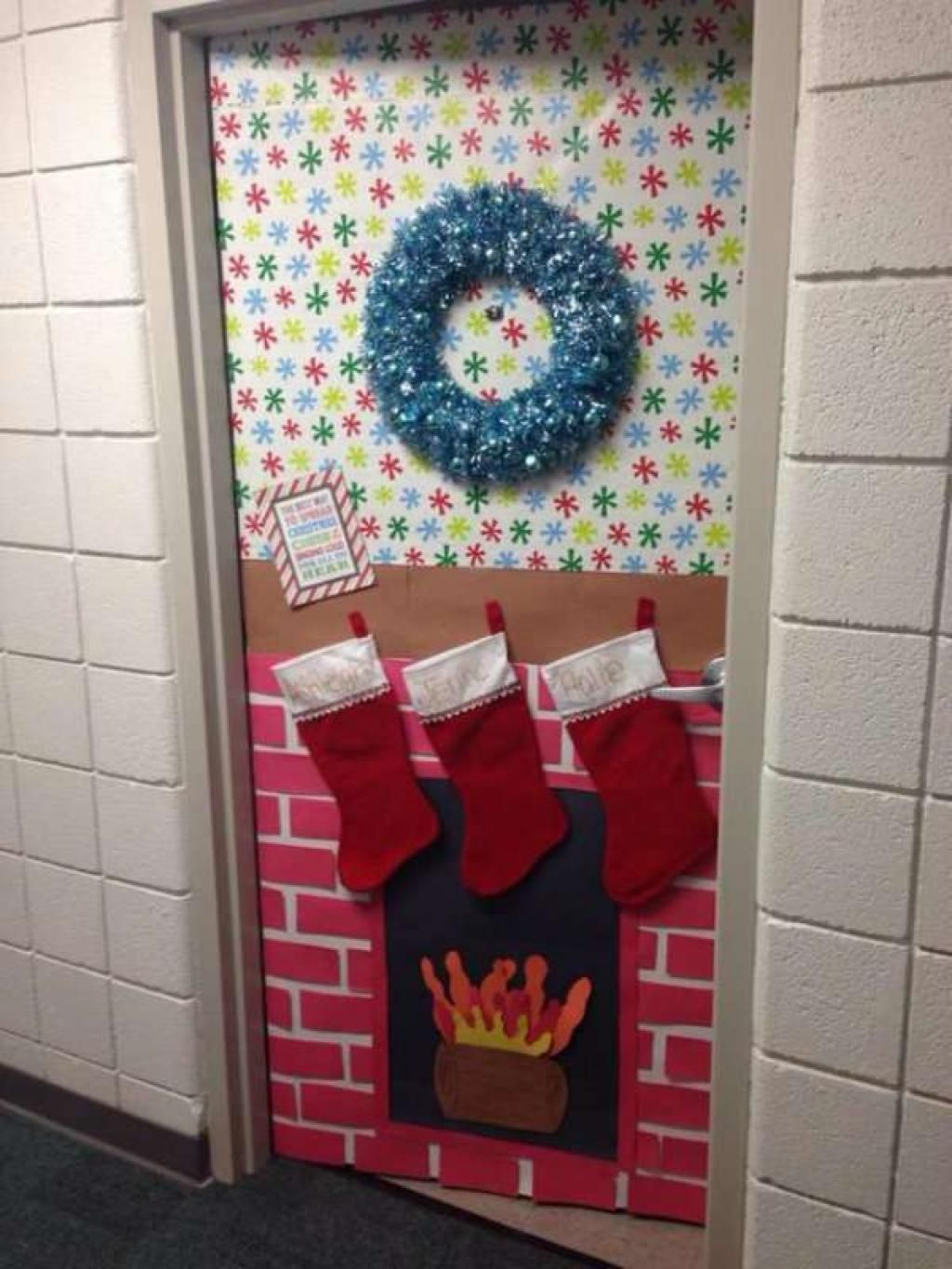 Christmas Door Decorations To Welcome The Holidays