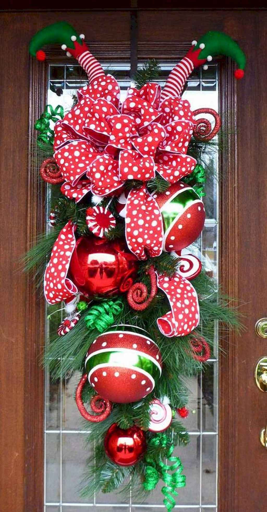 Christmas Door Decorations To Welcome The Holidays