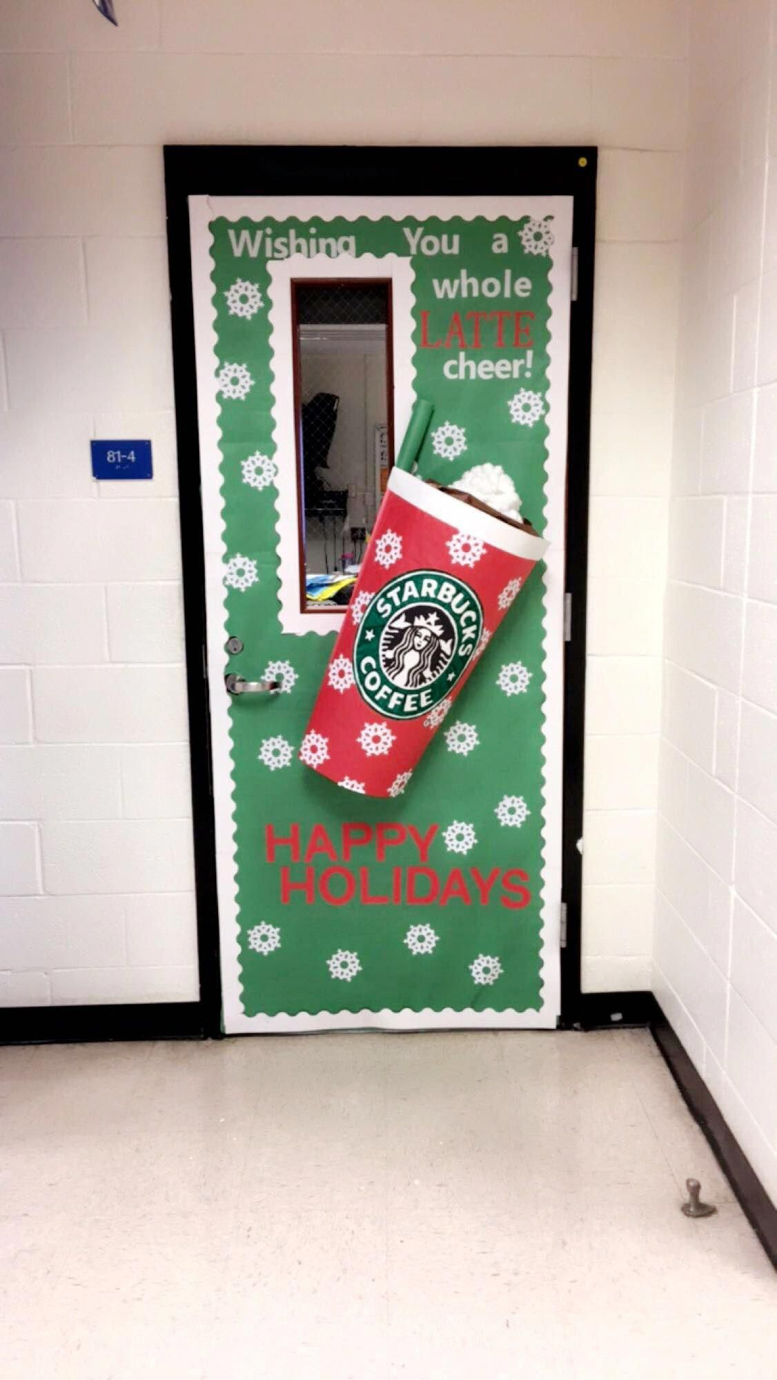 Christmas Door Decorations To Welcome The Holidays