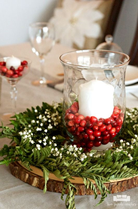 22 Chic Diy Rustic Christmas Table Decorations