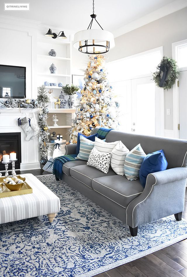 22 Unique Christmas Decor Ideas For Your Living Room