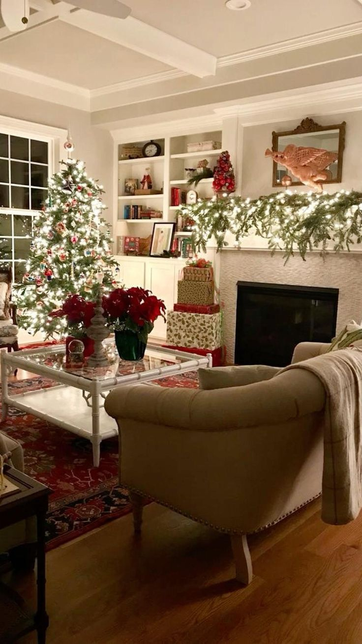 25 Christmas Decorations Living Room