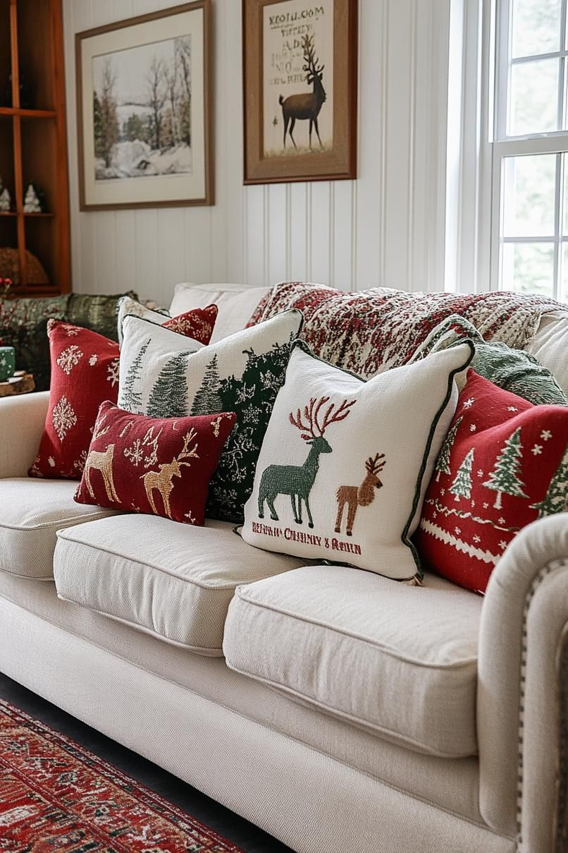 25 Unique Christmas Decor Ideas For Your Living Room