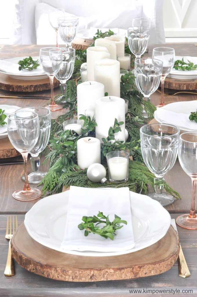 26 Chic Diy Rustic Christmas Table Decorations