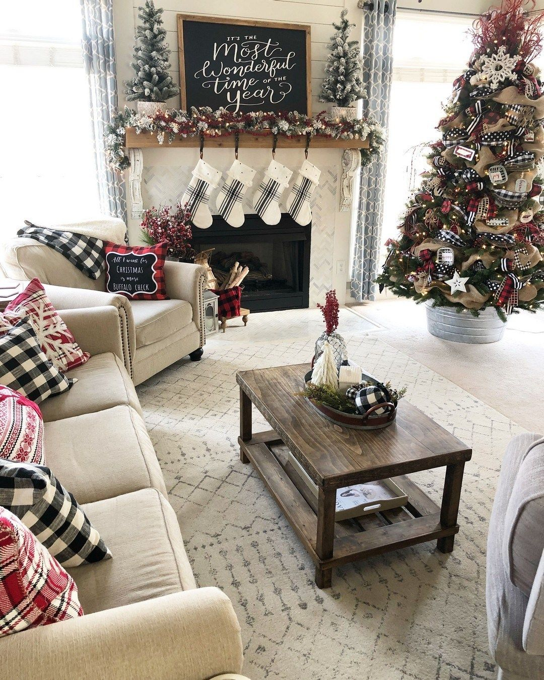 26 Christmas Decorations Living Room