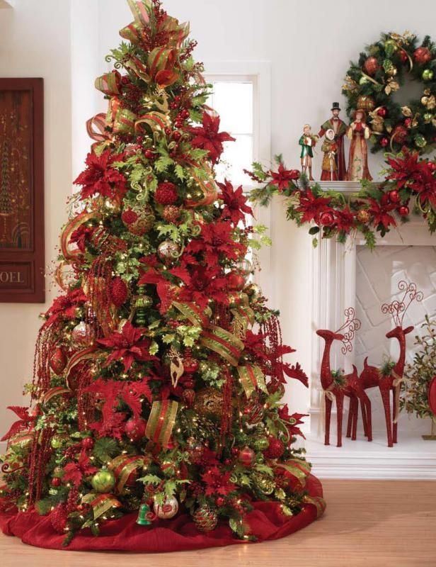 26 Red Christmas Tree Ideas: Make a Bold Holiday Statement