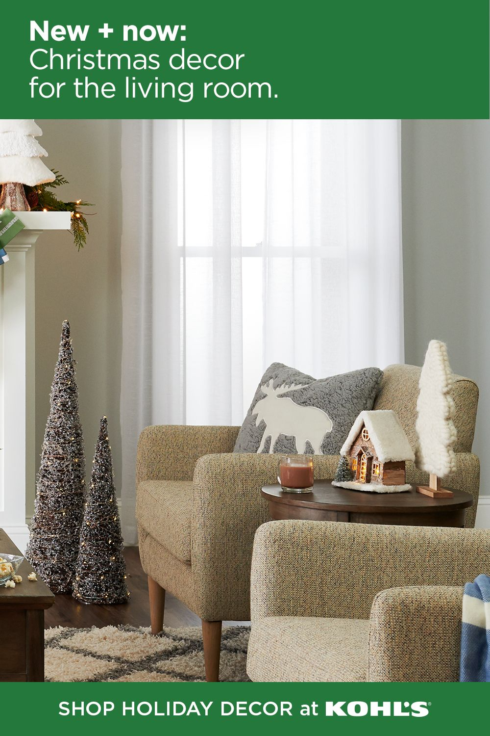 26 Simple Christmas Decorations for the Living Room