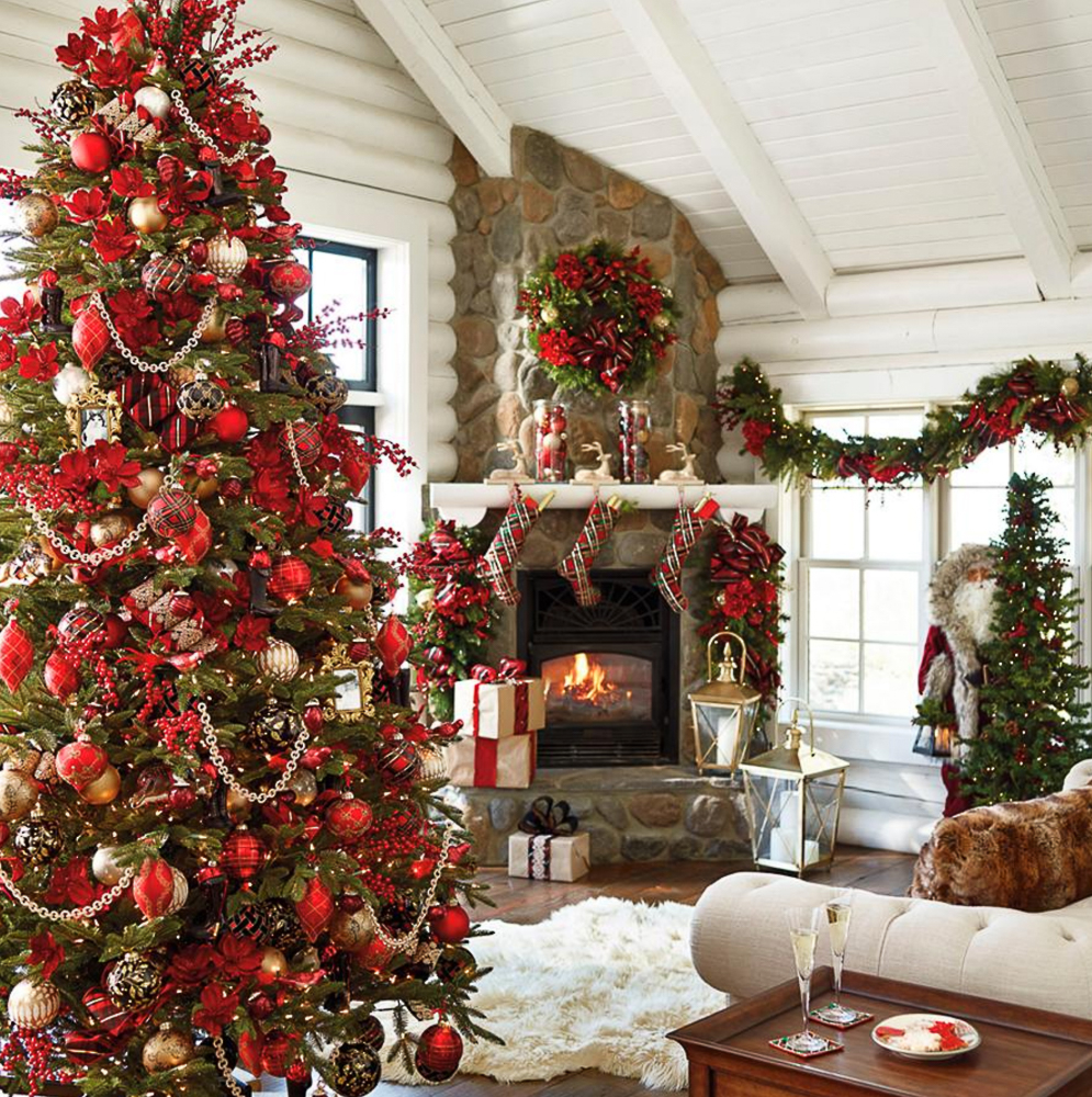 30 Traditional Christmas Tree Decorations Ideas