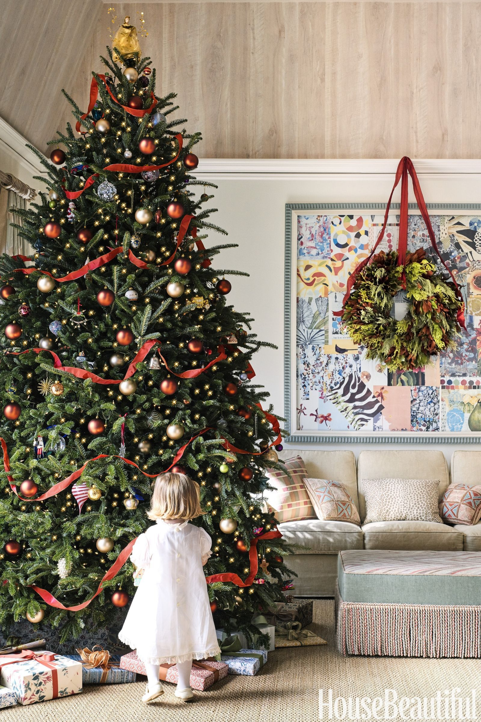 30 Traditional Christmas Tree Decorations Ideas