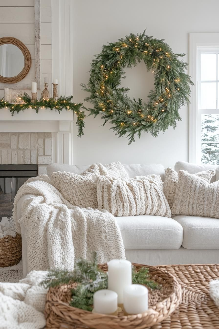 31 Unique Christmas Decor Ideas For Your Living Room