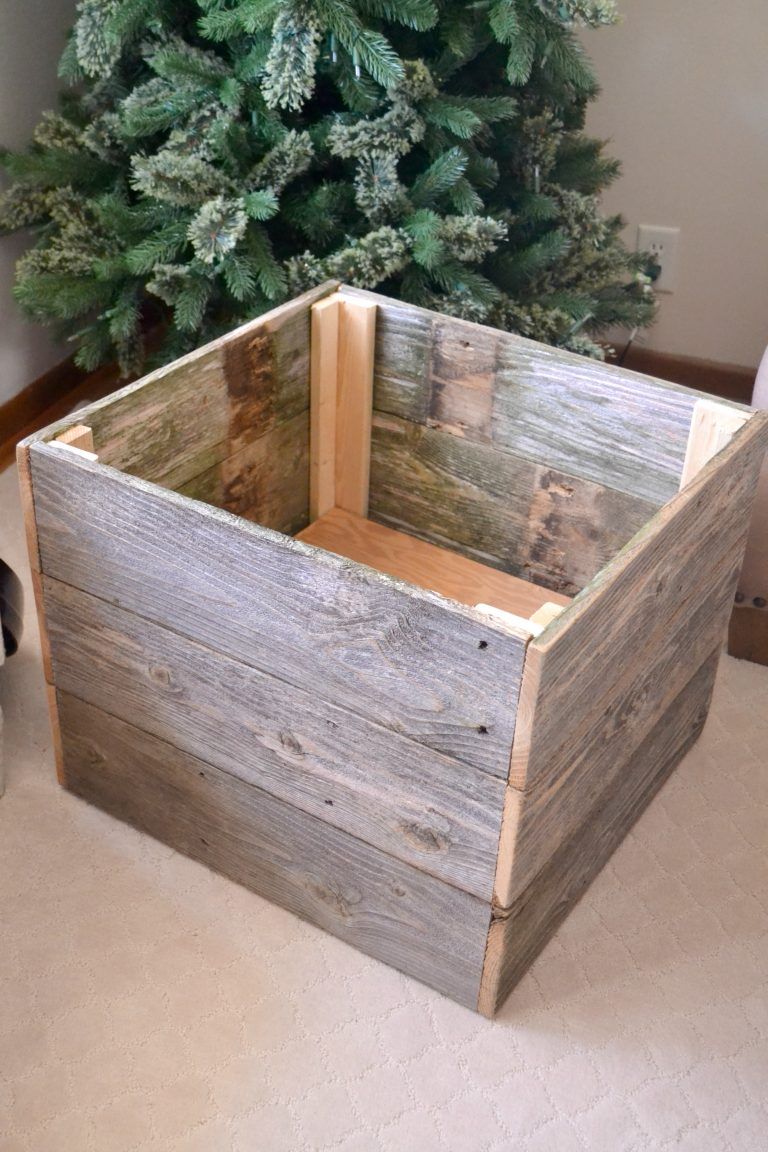 Christmas Tree Box Stand