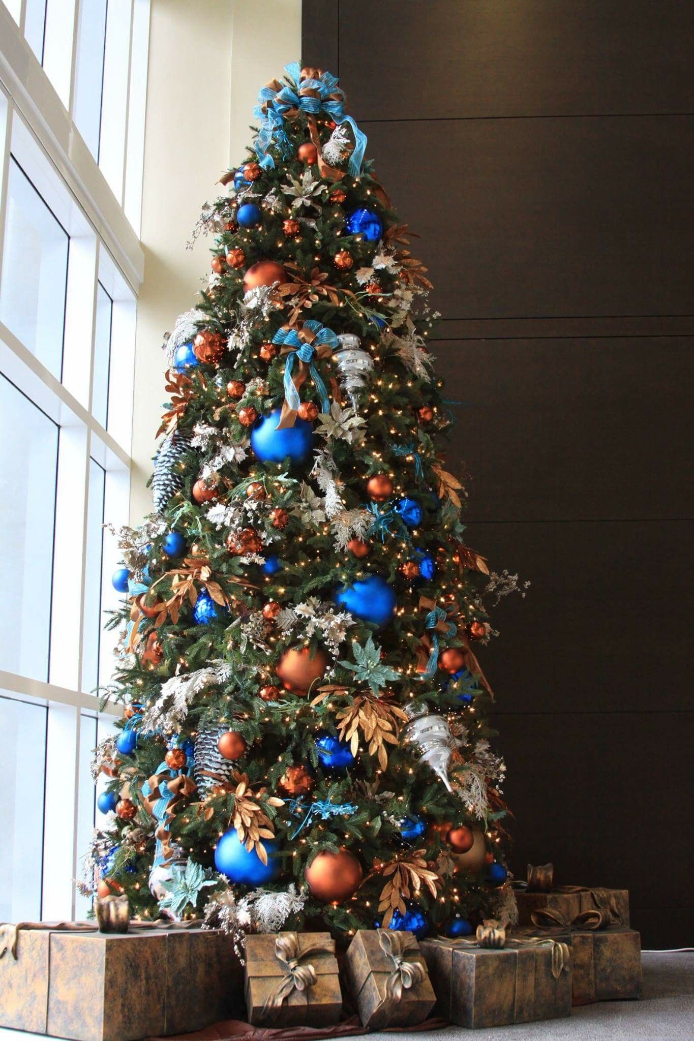 Christmas Tree Ideas Blue