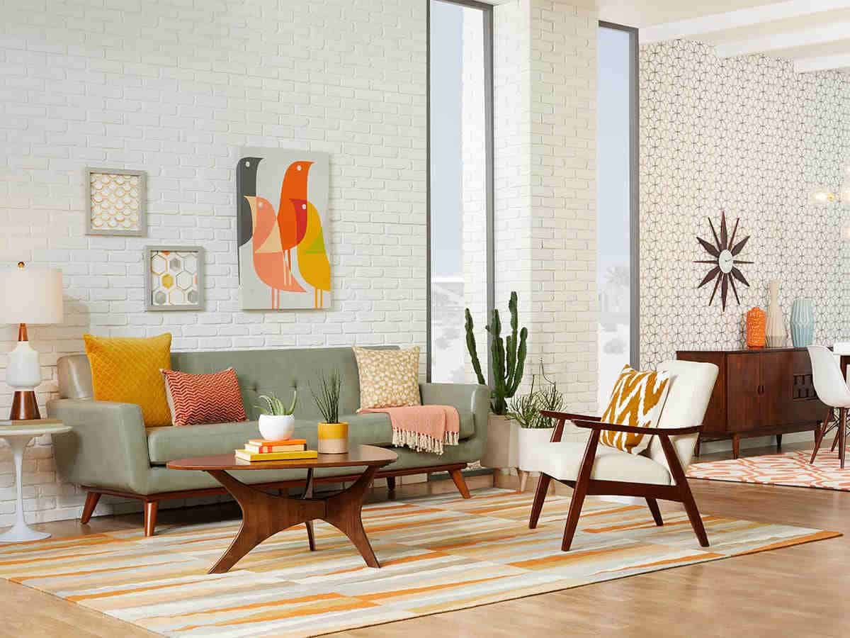 20 Cozy Mid Century Modern Living Room