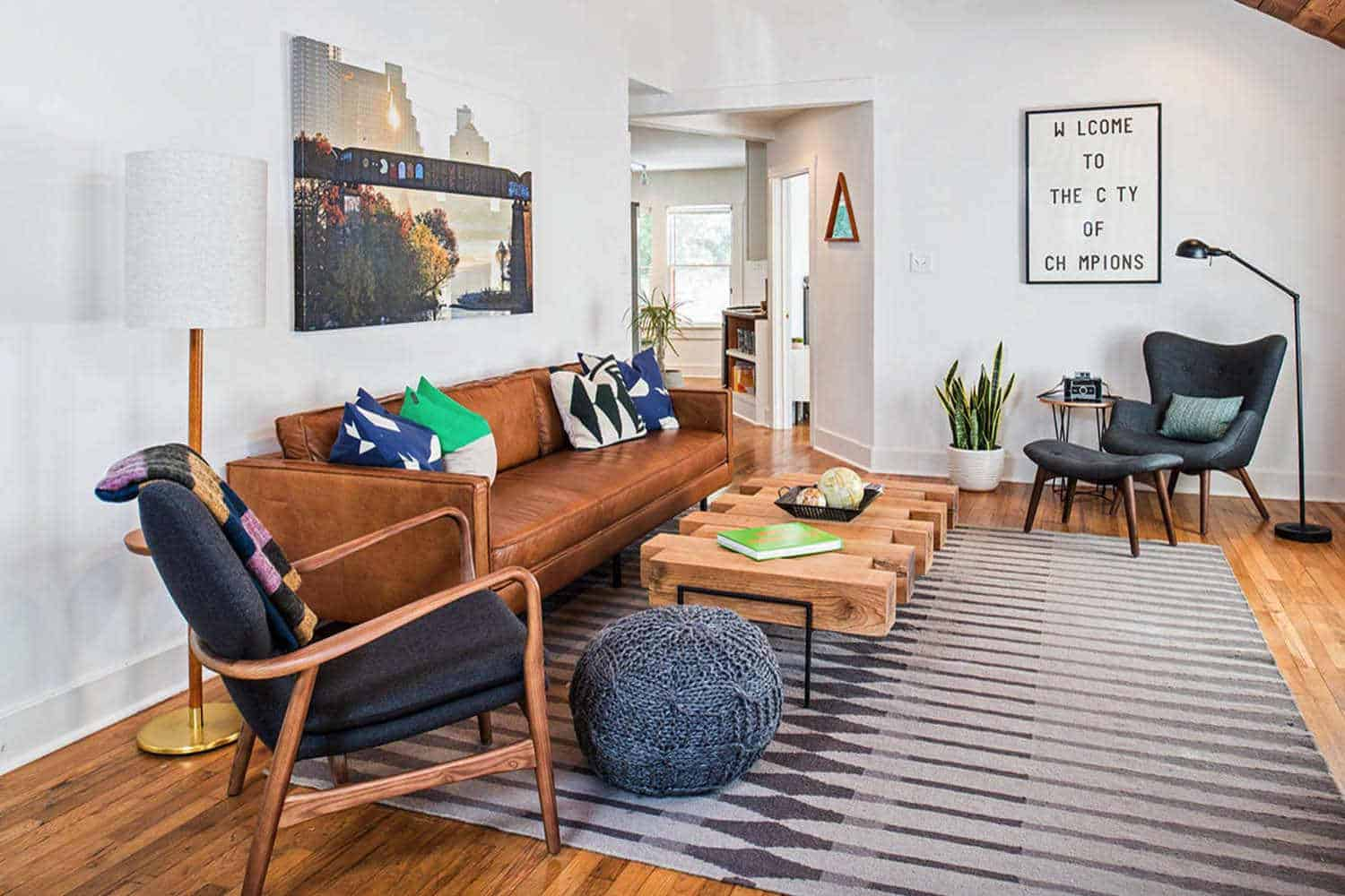 20 Cozy Mid Century Modern Living Room