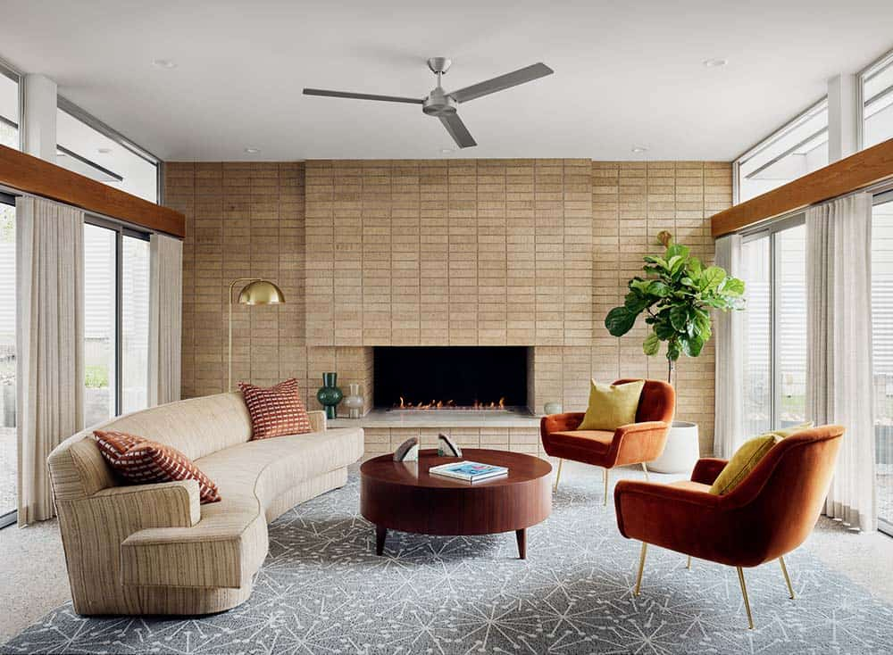 20 Cozy Mid Century Modern Living Room