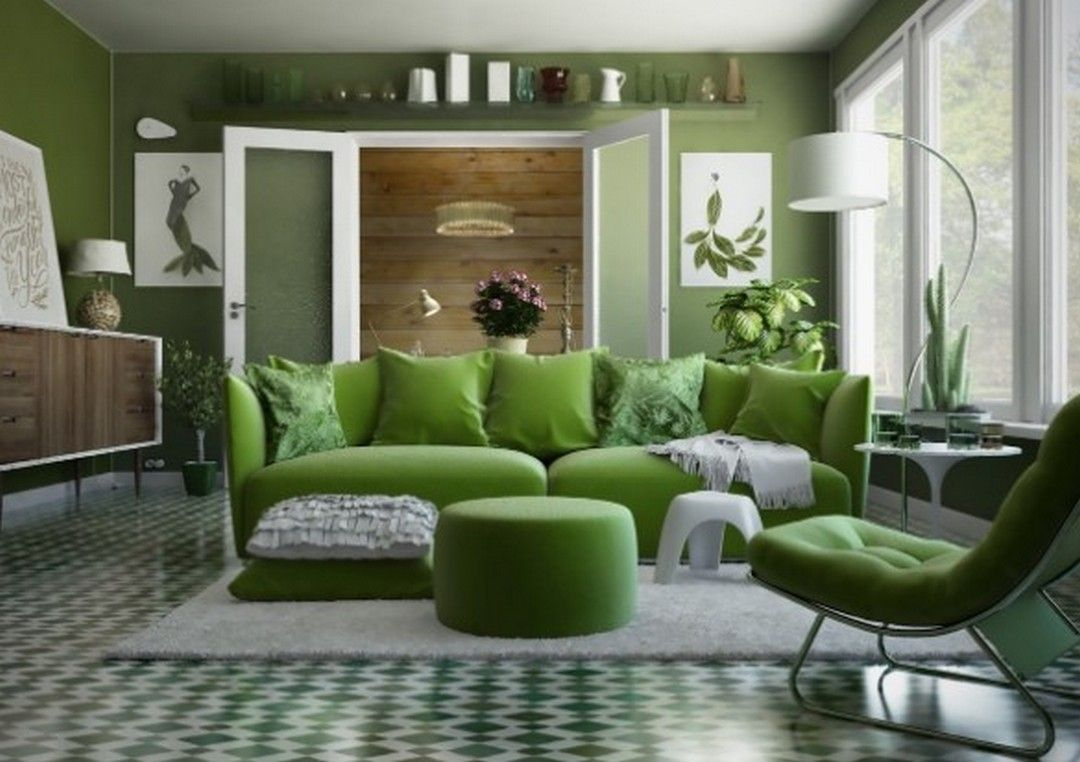 20 Green Living Room Ideas Modern