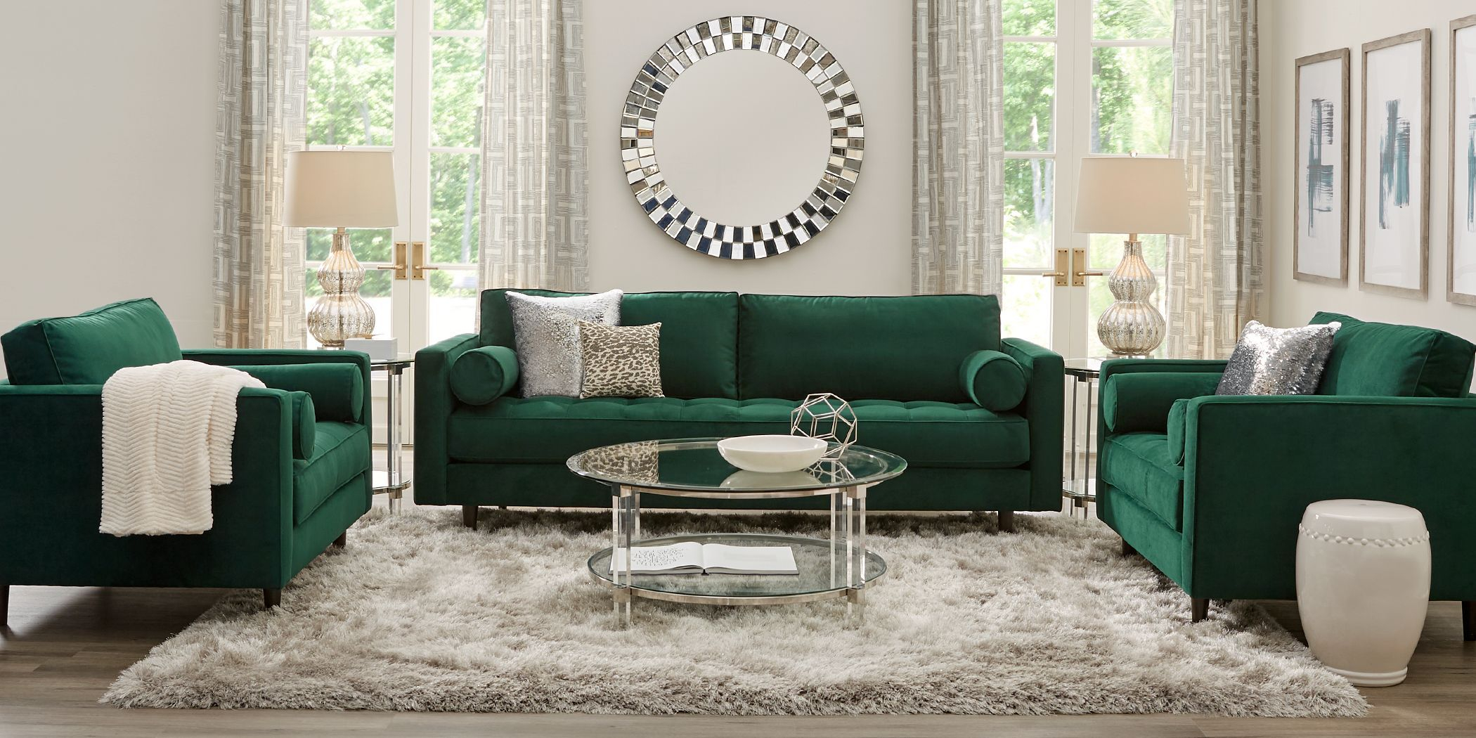 20 Green Living Room Ideas Modern