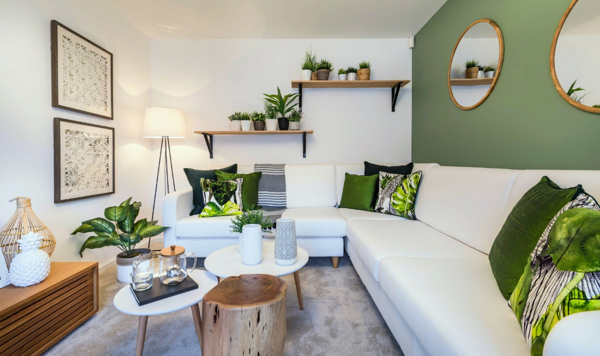 20 Green Living Room Inspiration: Bringing Nature into Your Home