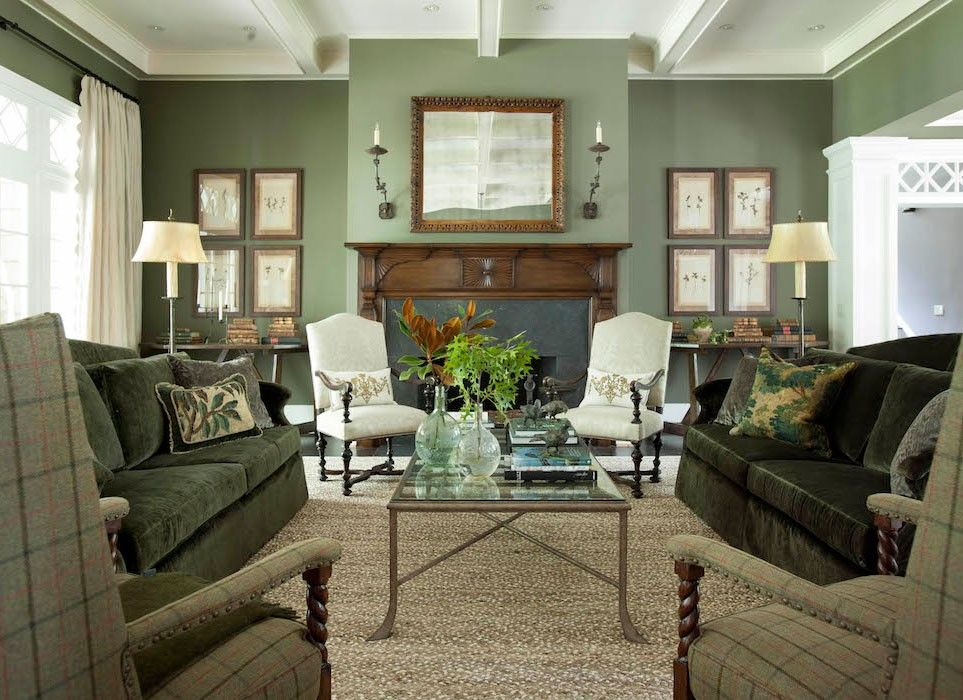 20 Green Living Room Inspiration: Bringing Nature into Your Home