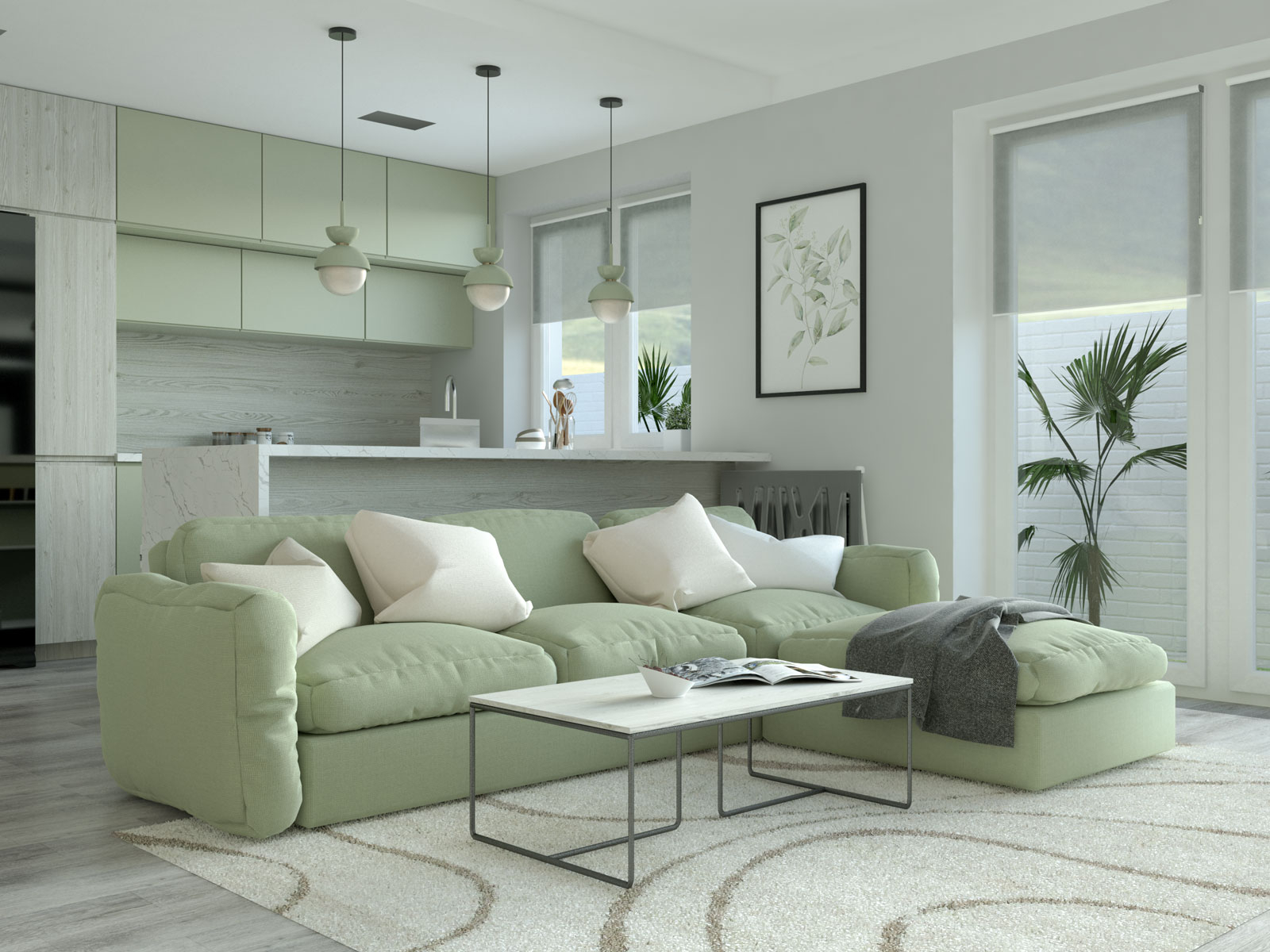 20 Green Living Room Inspiration: Bringing Nature into Your Home