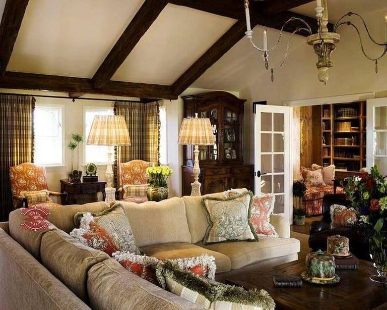 20 Rustic French Country Living Room