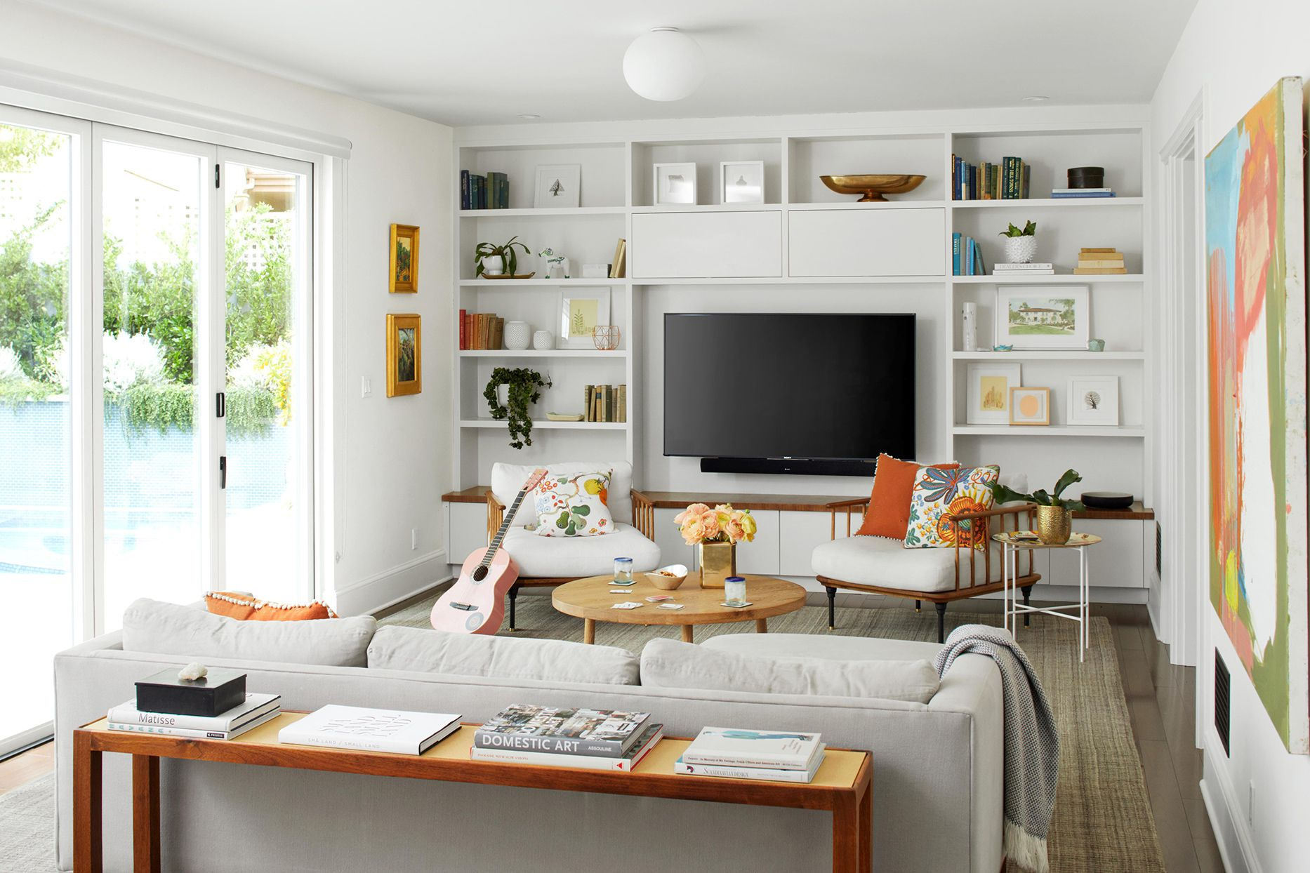 15 Living room designs small spaces with tv