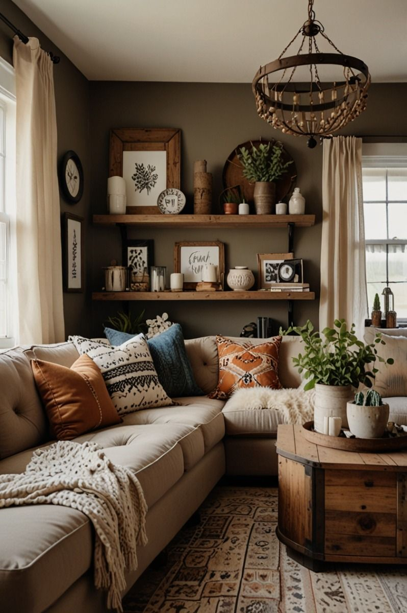 20 Cozy Boho Living Room: Create a Warm and Inviting Space