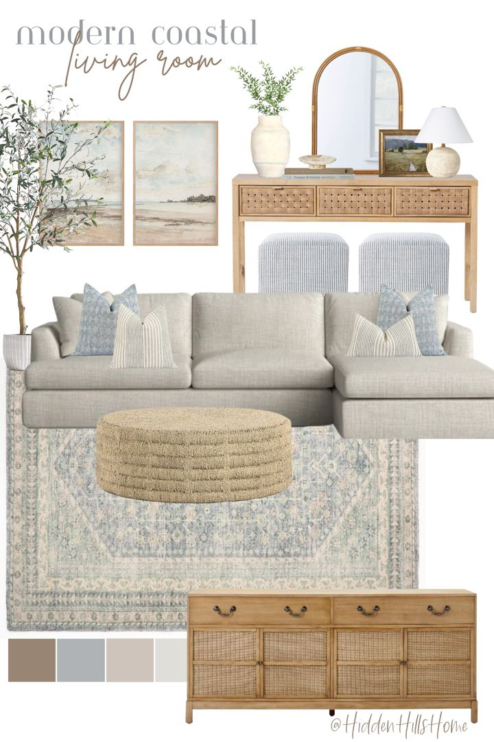 20 Cozy Coastal Living Room: Create a Relaxing Beach-Inspired Space