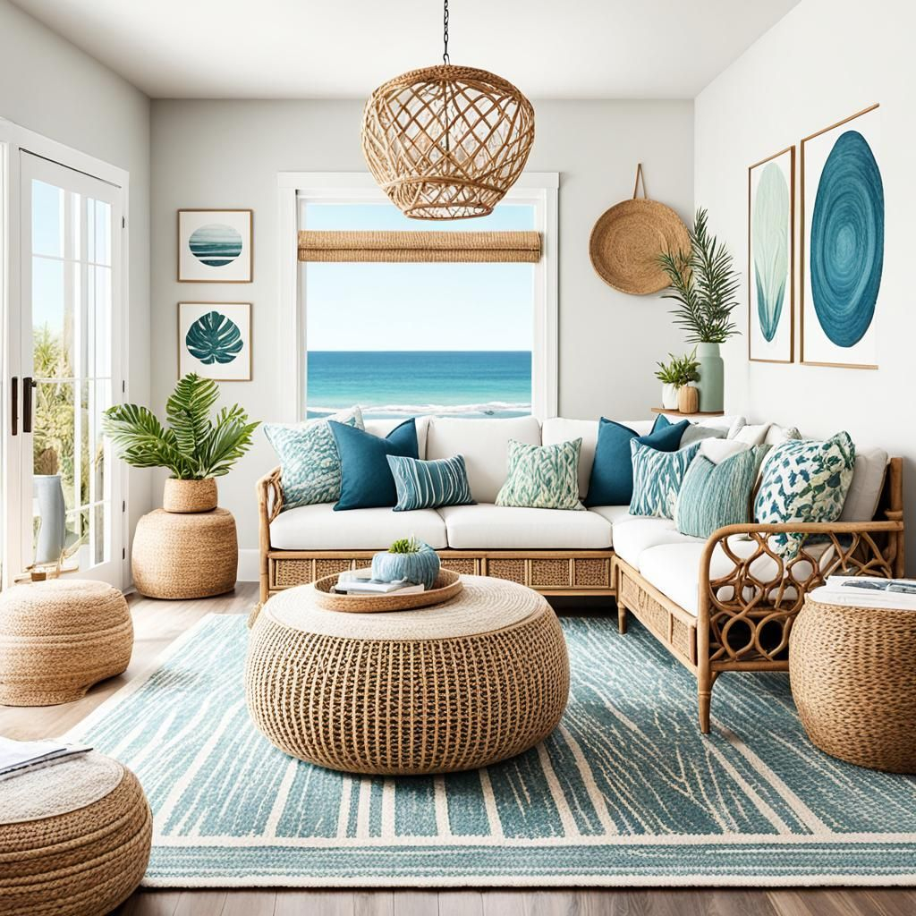 20 Cozy Coastal Living Room: Create a Relaxing Beach-Inspired Space