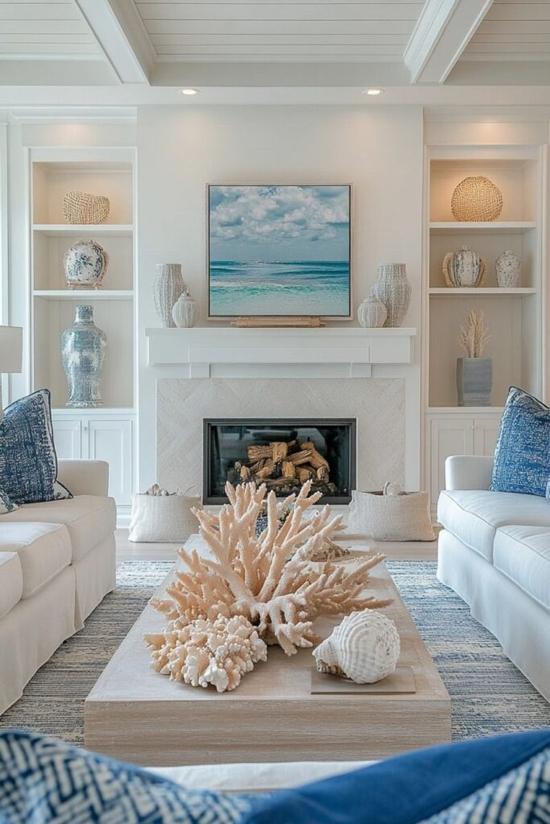 20 Cozy Coastal Living Room: Create a Relaxing Beach-Inspired Space