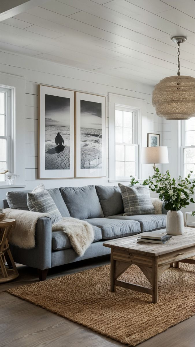 20 Cozy Coastal Living Room: Create a Relaxing Beach-Inspired Space