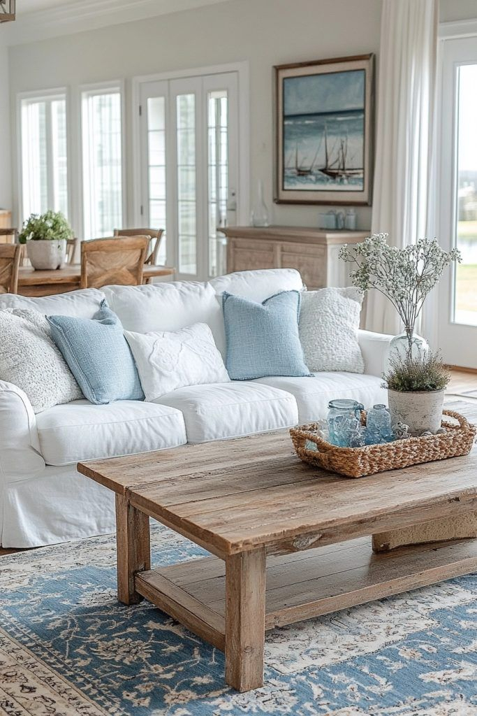 20 Cozy Coastal Living Room: Create a Relaxing Beach-Inspired Space