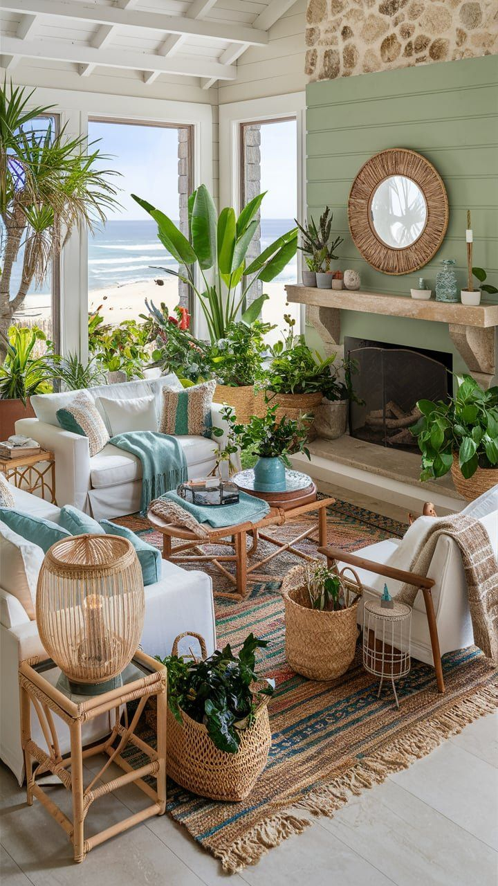 20 Cozy Coastal Living Room: Create a Relaxing Beach-Inspired Space