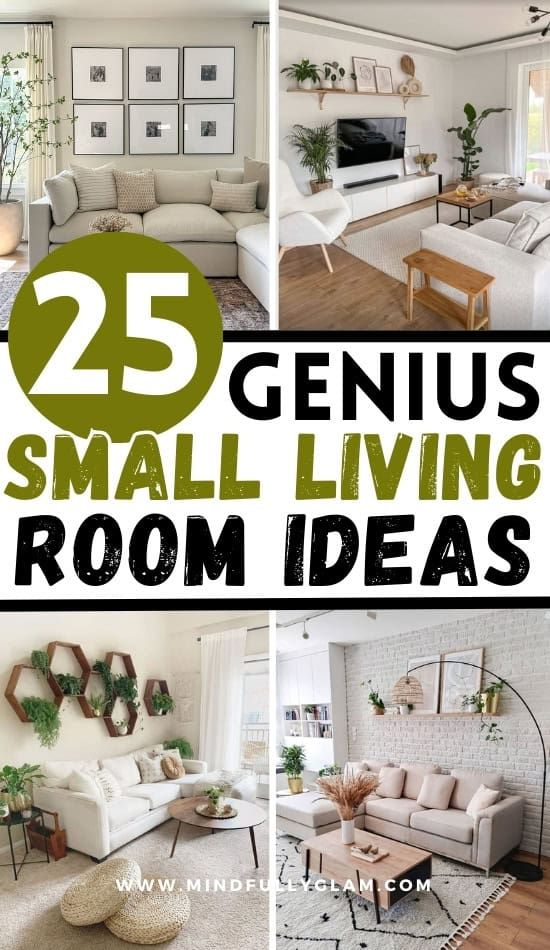 20 Small Space Living Room: Smart Design Ideas for a Cozy and Stylish Home