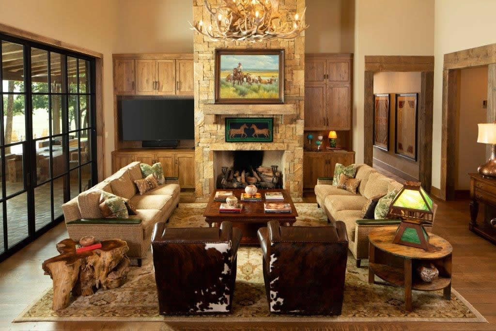 30 Western Living Room Ranch Style