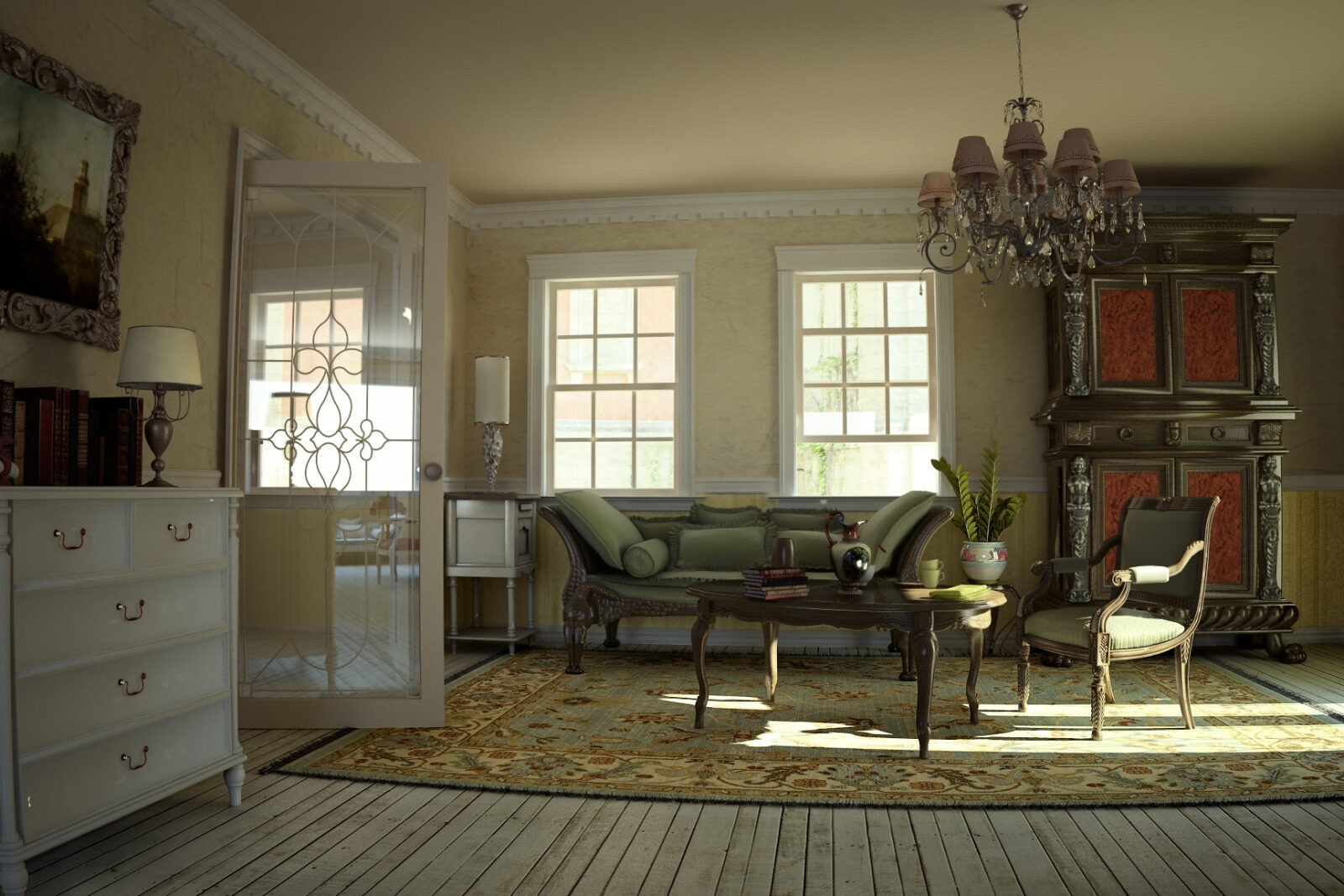 Old English Living Room: Timeless Elegance and Classic Charm