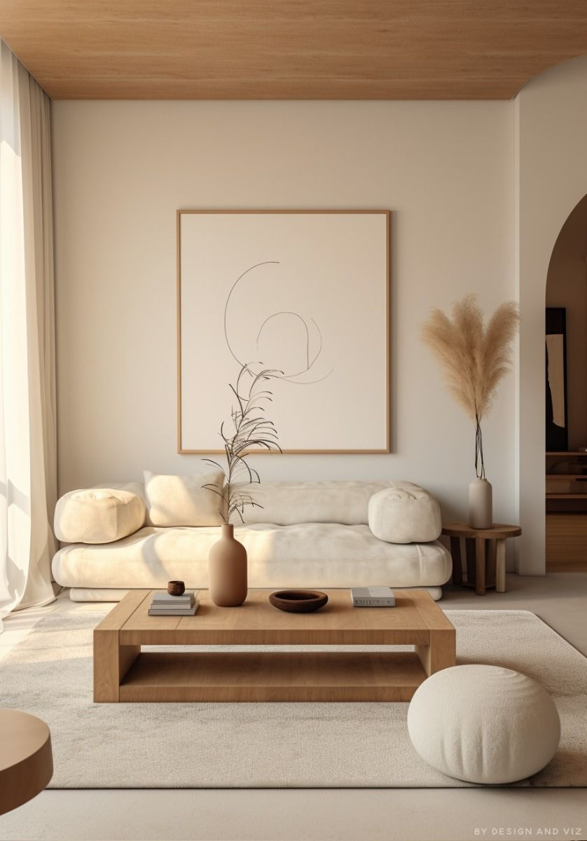 Beige Living Room: Timeless Elegance and Cozy Comfort