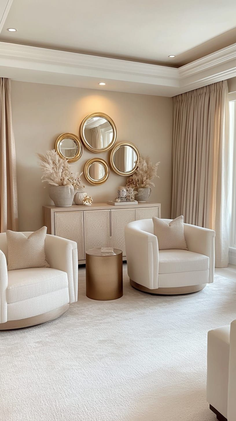 Beige Living Room: Timeless Elegance and Cozy Comfort