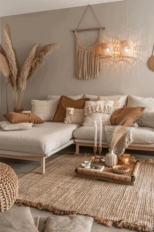 Beige Living Room: Timeless Elegance and Cozy Comfort